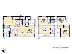 袖ケ浦市福王台4丁目2期　新築一戸建て　全5棟 5号棟