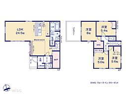 船橋市みやぎ台4丁目2期　新築一戸建て　全1棟 1号棟