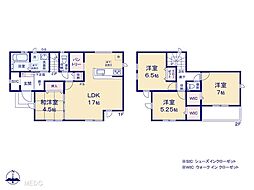 グラファーレ　印旛郡酒々井町上岩橋　3期　全6棟 1号棟