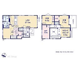 袖ヶ浦市長浦駅前　新築一戸建て　3期　全2棟 1号棟