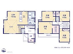 千葉市若葉区桜木北3丁目6期　新築一戸建て　全4棟 2号棟