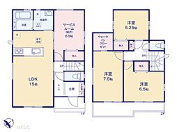 千葉市中央区矢作町　1期　新築一戸建て　全2棟 1号棟