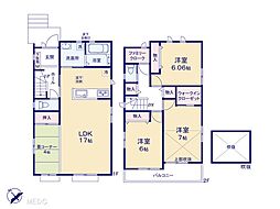 千葉市花見川区朝日ケ丘4丁目　2期　新築一戸建て　全2棟 1号棟