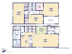 成田市本三里塚　第4　新築一戸建て　全28棟 16号棟