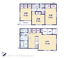 市川市宮久保1丁目　新築一戸建て　全1棟