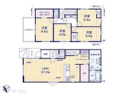 船橋市習志野台8丁目　14期　新築一戸建て　全2棟 2号棟