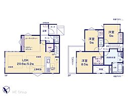 船橋市習志野台8丁目　14期　新築一戸建て　全2棟 1号棟