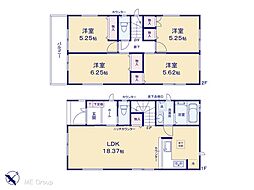 千葉市稲毛区穴川4丁目　新築一戸建て　全2棟 2号棟