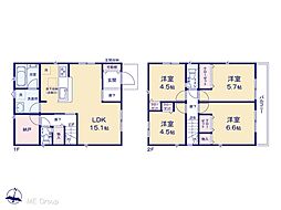 市川市宮久保3丁目 第9　新築一戸建て 全4棟 2号棟