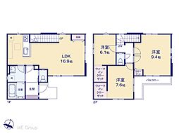 市川市菅野5丁目　6期　新築一戸て　全3棟 2号棟