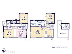千葉市中央区椿森3丁目　3期　 新築一戸建て 全2棟 2号棟