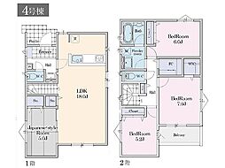 船橋市松が丘4丁目　4期　新築一戸建て　全4棟 4号棟