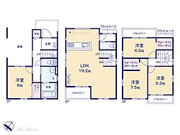 船橋市前原西5丁目 18期 新築一戸建て 全3棟 2号棟