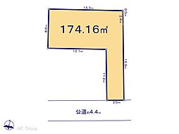 四街道市栗山　土地　全4区画 No.B