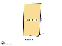 千葉市稲毛区穴川町　土地　全4区画 No.D