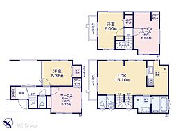 市川市福栄1丁目　新築一戸建て　全6棟 1号棟