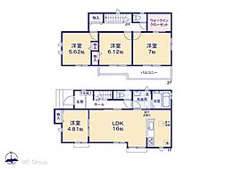 千葉市稲毛区山王町　新築一戸建て　全3棟 A号棟