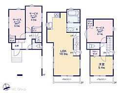 市川市新井1丁目　新築一戸建て　全6棟 6号棟