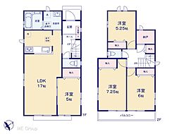 成田市美郷台2丁目　新築一戸建て　全5棟 C号棟