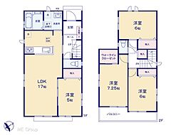 成田市美郷台2丁目　新築一戸建て　全5棟 D号棟