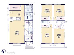成田市大袋 1 新築一戸建て 全3棟 B号棟