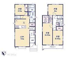 成田市大袋　1　新築一戸建て　全3棟 C号棟