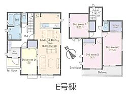 成田市並木町　3期　新築一戸建て　全2棟 E号棟