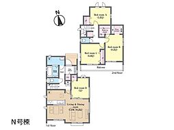 鎌ケ谷市西佐津間1丁目　新築一戸建て　全17棟 Ｎ号棟