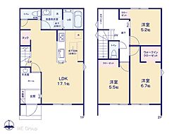 印西市高花5丁目　24-1期　新築一戸建て　全2棟 1号棟