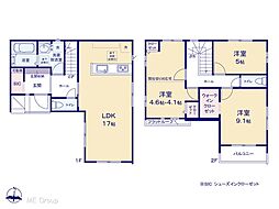 千葉市若葉区桜木北2丁目 7期 新築一戸建て 全1棟 1号棟
