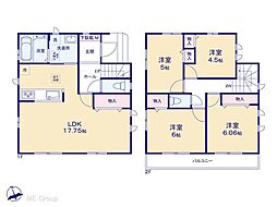 千葉市花見川区浪花町 新築一戸建て 全2棟 B号棟