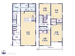 佐倉市表町1丁目　新築一戸建て　全5棟 4号棟