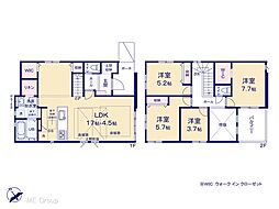 市川市北方町4丁目　5期　新築一戸建て　全8棟 6号棟