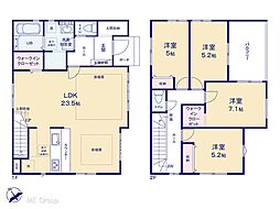 市川市北方町4丁目　5期　新築一戸建て　全8棟 5号棟