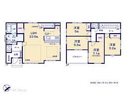 市川市北方町4丁目 5期 新築一戸建て 全8棟 7号棟