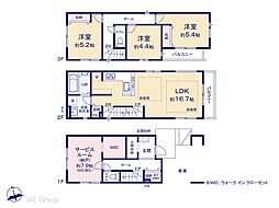 船橋市前原西1丁目 19期 新築一戸建て 全4棟 3号棟