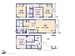 船橋市前原西1丁目　19期　新築一戸建て　全4棟 4号棟