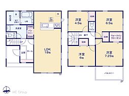 千葉市若葉区小倉台6丁目　新築一戸建て　全4棟 4号棟