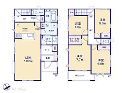 八千代市上高野　第2　新築一戸建て　全2棟 1号棟