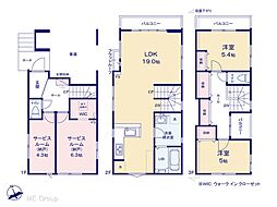 船橋市北本町2丁目　3期　新築一戸建て　全2棟 1号棟