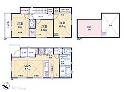 市川市大野町1丁目　第2期　新築一戸建て　全2棟 2号棟