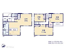 千葉市花見川区浪花町5期　新築一戸建て　全1棟 1号棟