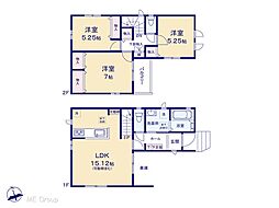 船橋市田喜野井6丁目　新築一戸建て　全2棟 B号棟