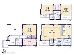 市川市稲荷木2丁目　11期　新築一戸建て 全1棟 1号棟