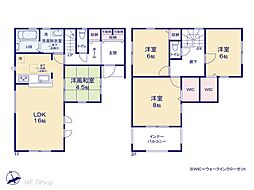 八千代市大和田　第4　新築一戸建て　全2棟 1号棟