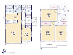 船橋市大穴南1丁目　新築一戸建て　全2棟 B号棟