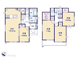 佐倉市井野　新築一戸建て　全1棟 A号棟