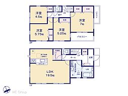 四街道市物井　新築一戸建て　全3棟 1号棟