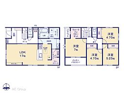 船橋市三山9丁目　新築一戸建て　全2棟 1号棟