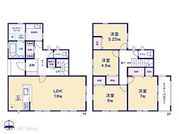 船橋市三山9丁目　新築一戸建て　全2棟 2号棟